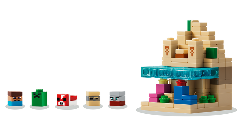 LEGO Minecraft building set Mini Biomes 797 pieces, UK version