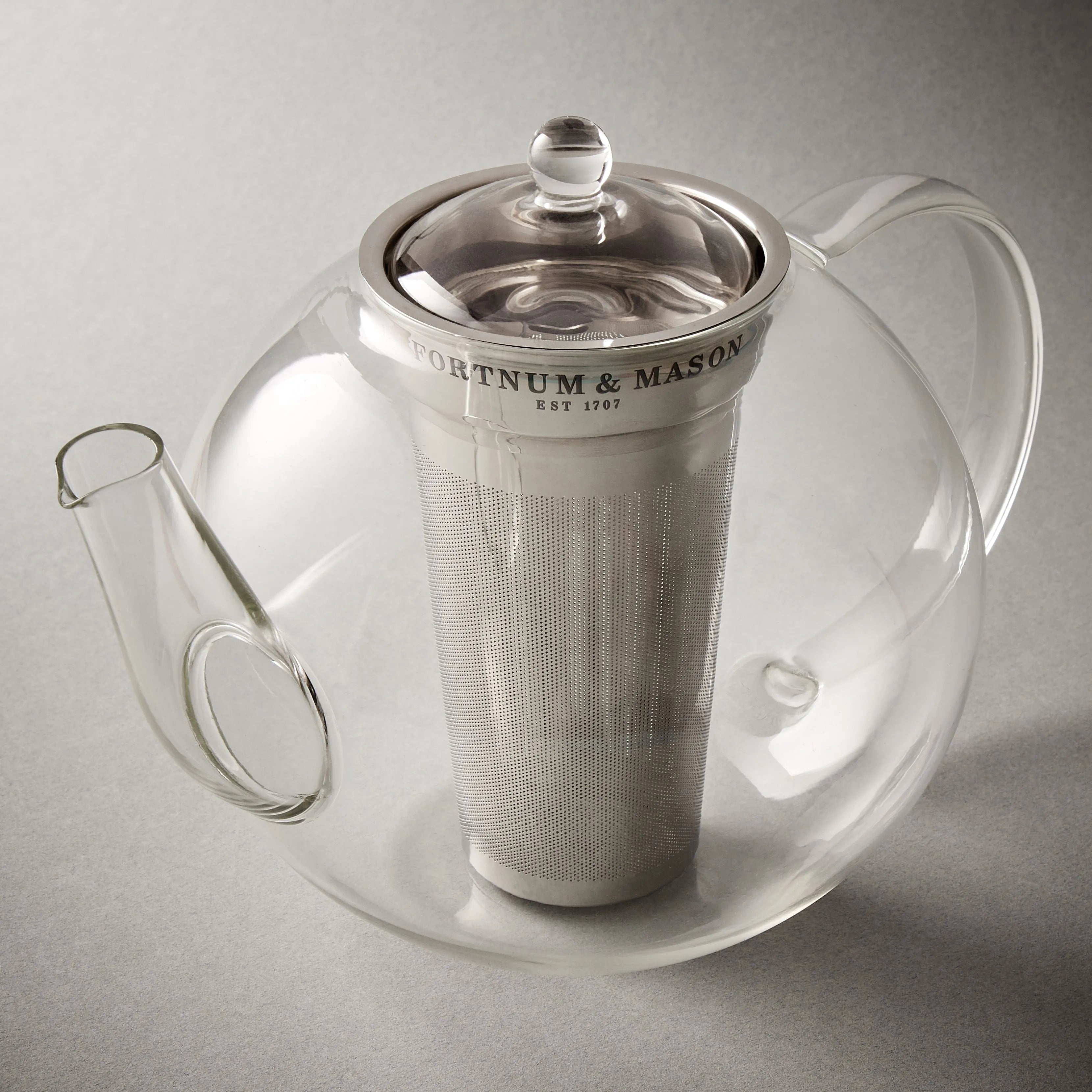 Fortnum's Classic glass teapot 6 cup - British product