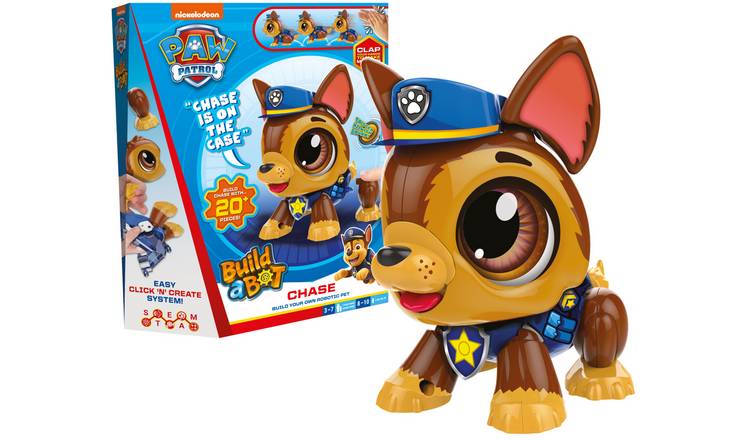 Build A Bot Paw Patrol Chase robot toy, UK version