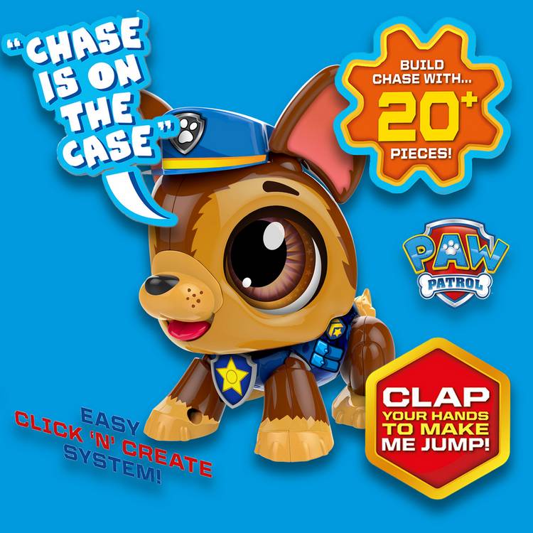 Build A Bot Paw Patrol Chase robot toy, UK version