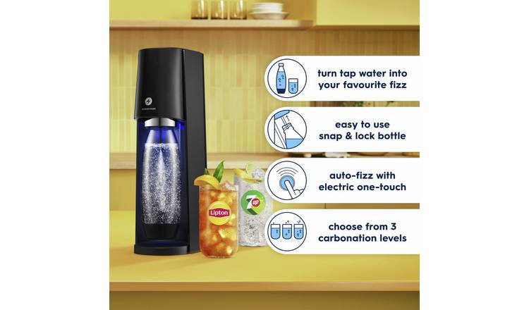 SodaStream E-Terra sparkling water maker, UK version