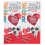 Webbox Dogs Delight with Beef Tasty Sticks Dog Treats 6 Pack Dog Food & Accessories ASDA   