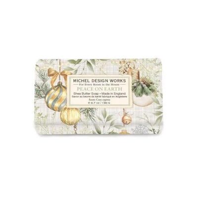 Superdrug Michel Design Works Christmas Shea Butter Soap Peace on Earth 190g- Buy online at McGrocer