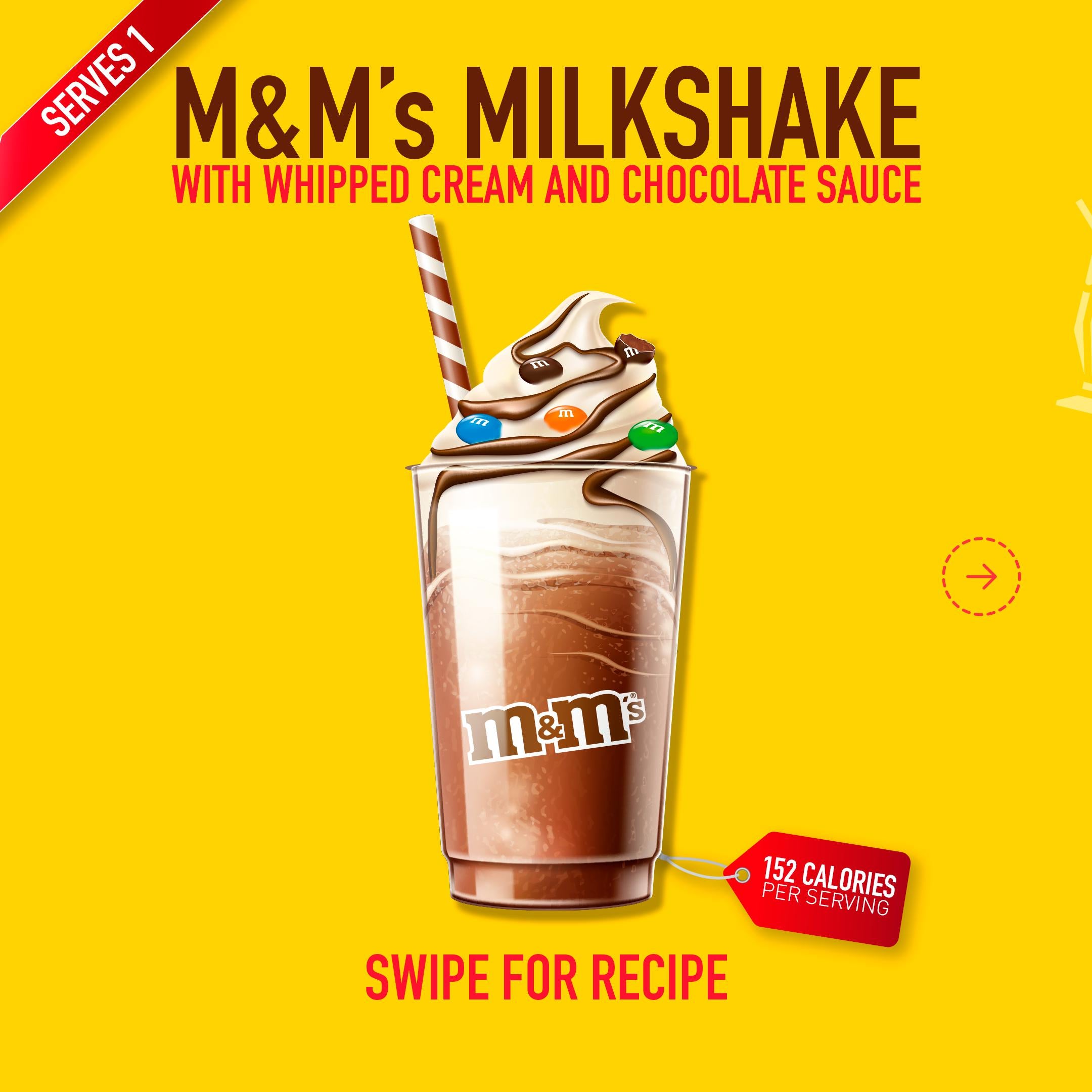 M&M's milk chocolate bites 112g pouch (British brand)