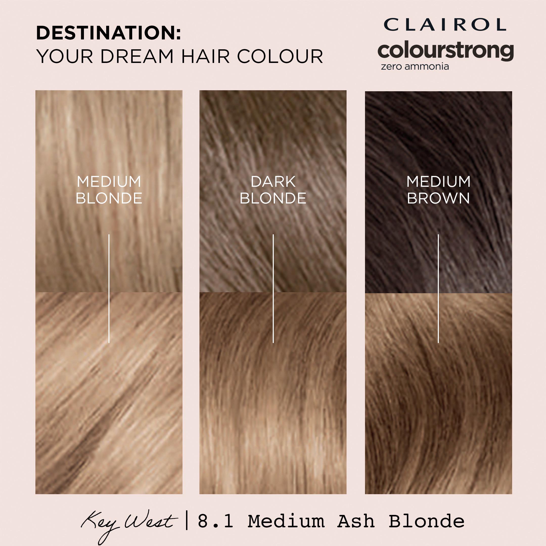 Clairol permanent hair dye Light Ash Blonde 9.1, imported from the UK