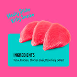 Bonkers cat treats tuna flavour pack of 4 - British product