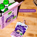 Little Freddie organic blueberry banana yoghurt baby food pouch 6 pack, UK version