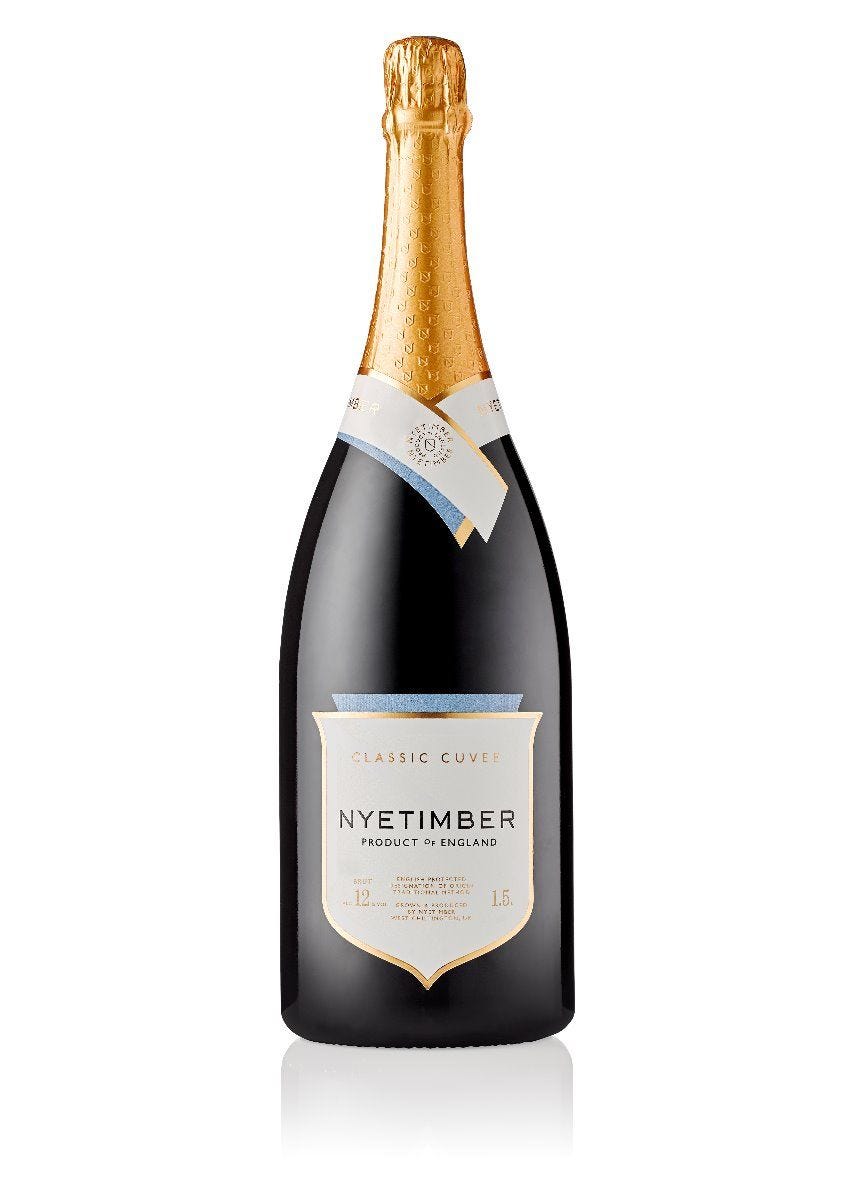 Nyetimber English sparkling wine Classic Cuvee Magnum 150cl, UK version