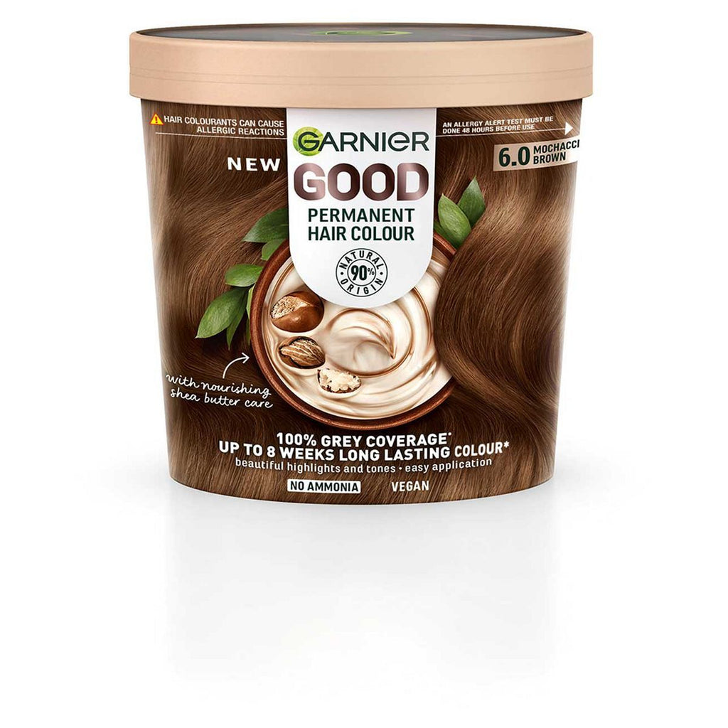 Garnier GOOD Permanent Hair Dye 6.0 Mochaccino Brown