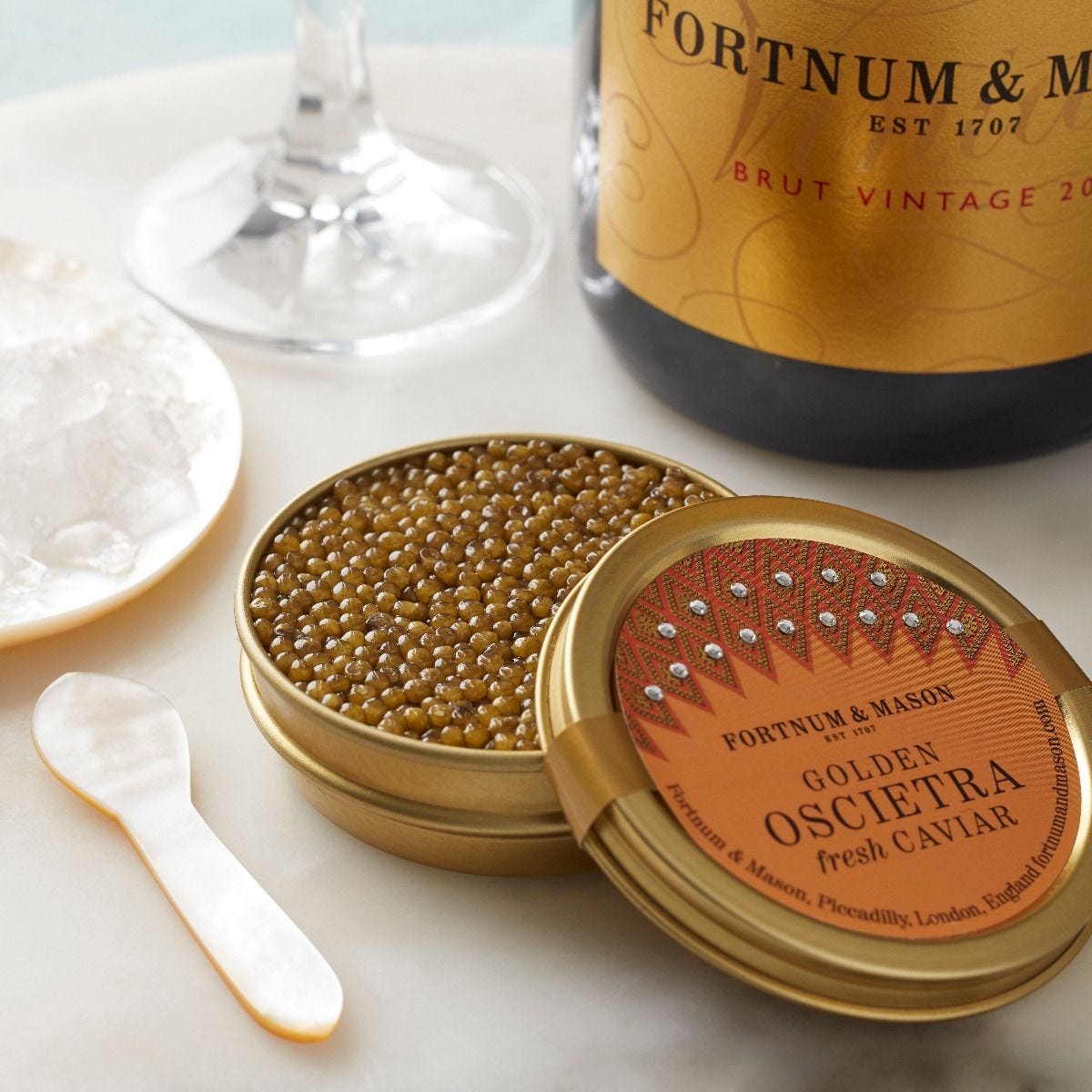 Golden Oscietra hand-graded caviar 50g, UK version
