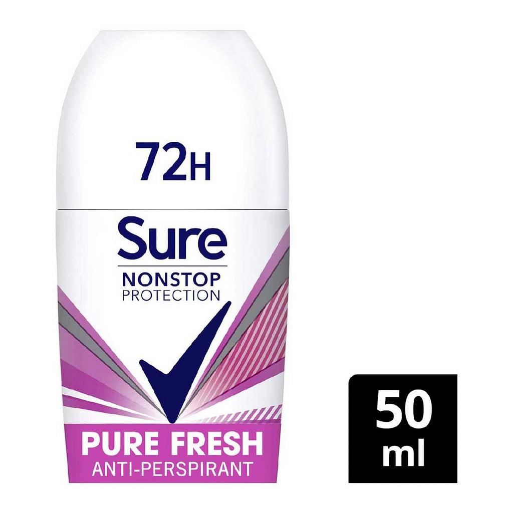 Sure Women Nonstop Pure Fresh Antiperspirant Deodorant Roll On 50ml