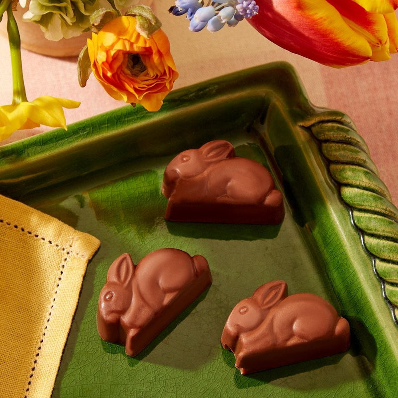 Milk chocolate matchbox bunnies 30g, imported from the UK