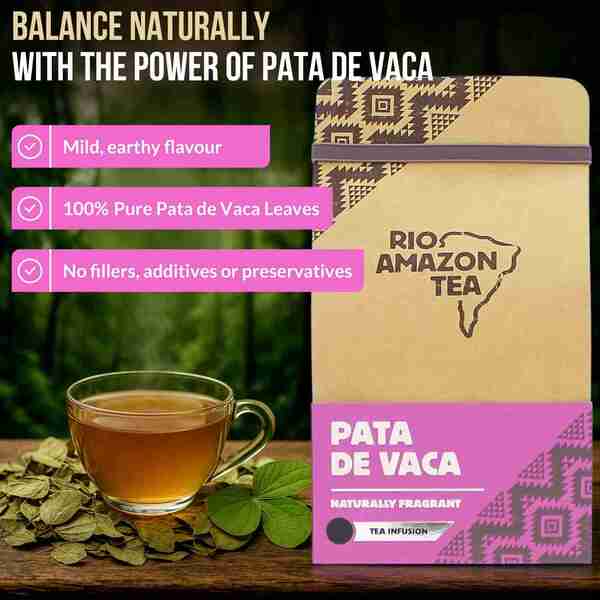 Rio Amazon Pata de Vaca herbal tea 40 teabags (British brand)
