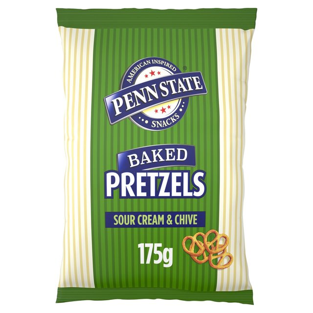 Penn State Sour Cream & Chive Sharing Pretzels   175g GOODS M&S   