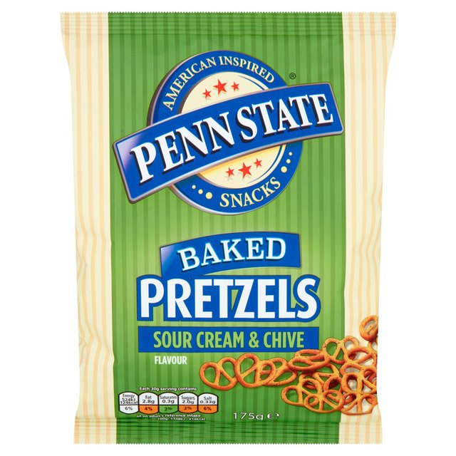 Penn State Sour Cream & Chive Sharing Pretzels   175g