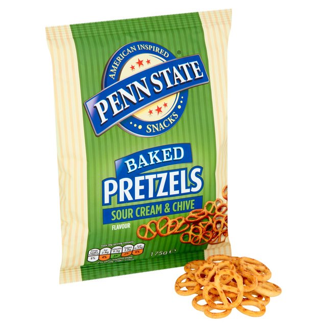 Penn State Sour Cream & Chive Sharing Pretzels   175g