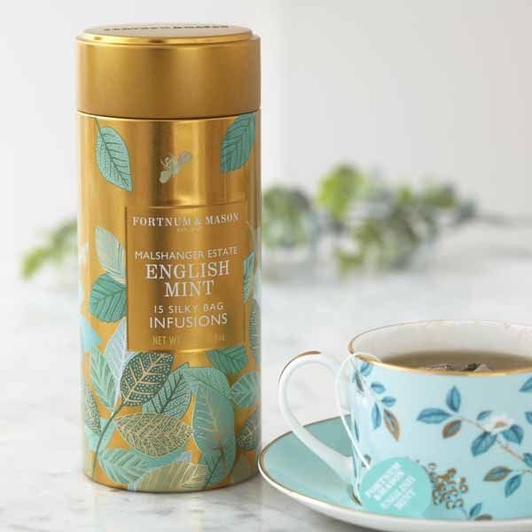 Fortnum & Mason English mint infusion tin 22.5g - British product