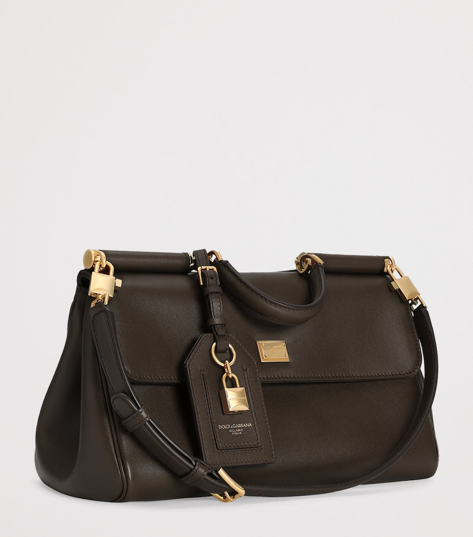 Dolce&Gabbana My Sicily shoulder bag calfskin brass details, imported from the UK