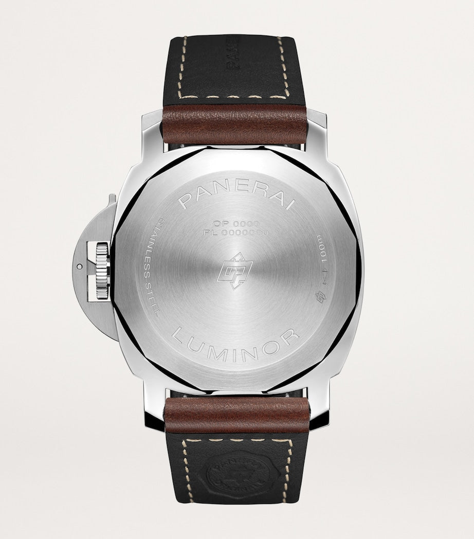 Panerai Luminor 44mm stainless steel watch, imported from the UK