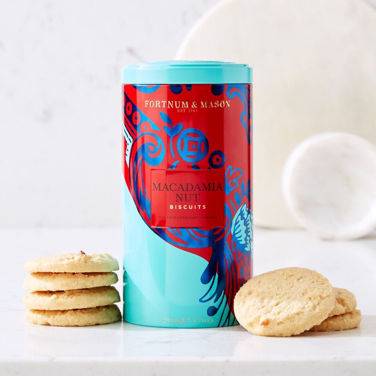 Piccadilly macadamia nut biscuits 200g (British brand)
