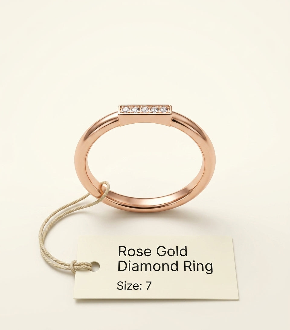 Cartier Panthère de Cartier rose gold ring with diamonds and gemstones (British brand)