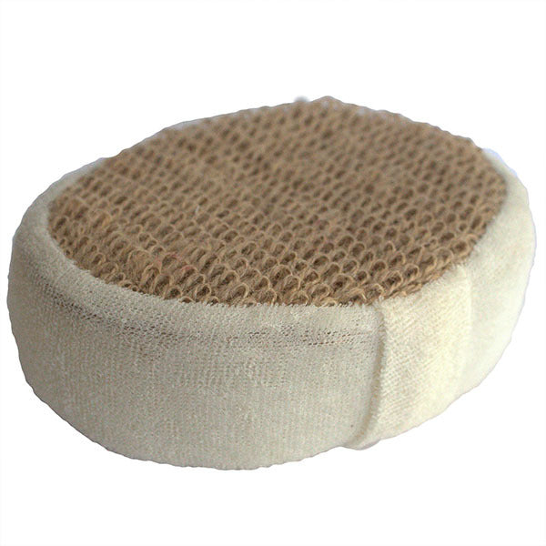 Sisal Luxury Brown Bath Sponge for Skin Exfoliation (British brand)