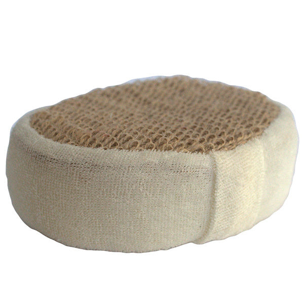 Sisal Luxury Brown Bath Sponge for Skin Exfoliation (British brand)