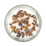 Something Different Vanilla Stardust crystal chips candle 10cm, UK version