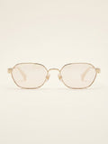 Gucci GG1593S rectangular metal sunglasses with tinted lenses - British product