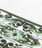 Dolce&Gabbana Casa cotton Majolica king flat sheet 260cm x 280cm - British product