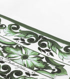 Dolce&Gabbana Casa cotton Majolica king flat sheet 260cm x 280cm - British product