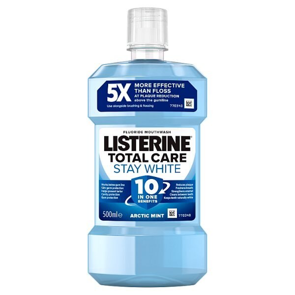 Listerine Stay White Arctic Mint Mouthwash 500ml GOODS Superdrug   