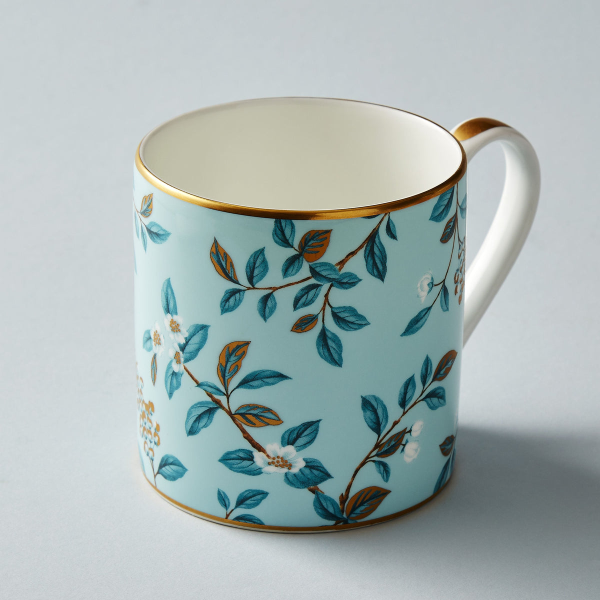 Fortnum's Camellia bone china mug 300ml, imported from the UK