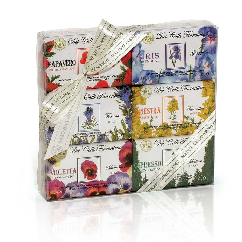 Nesti Dante Dei Colli Fiorentini soap six 150g bars - British product