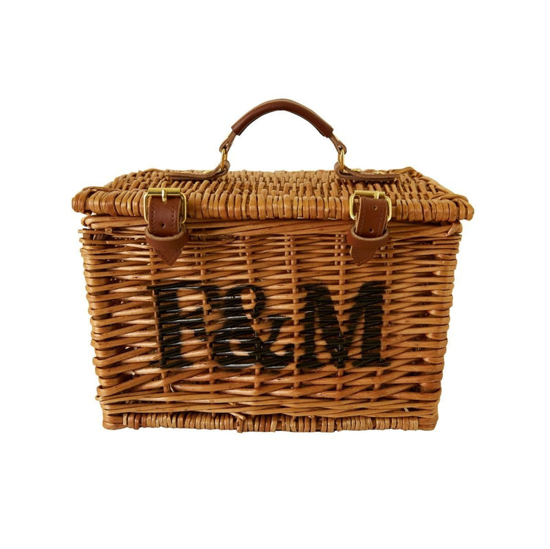 Wicker carry-on basket with dimensions 24x28x20cm (British brand)
