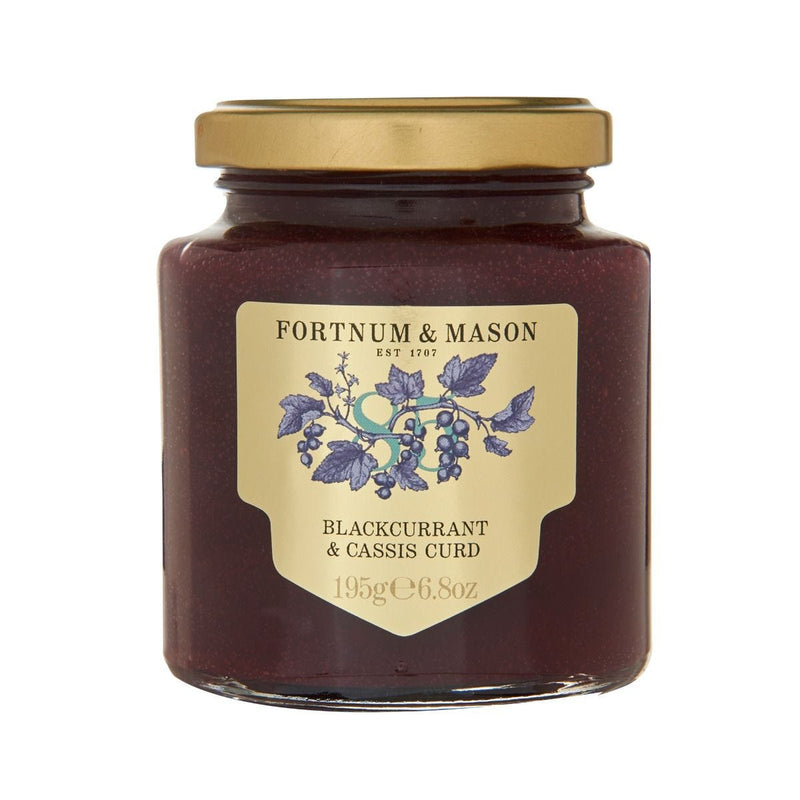 Fortnum & Mason Blackcurrant & Cassis curd 195g - British product