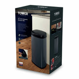 Tower sensor kitchen bin grey 42L, imported from the UK
