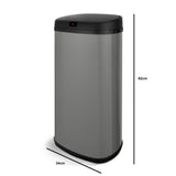 Tower sensor kitchen bin grey 42L, imported from the UK