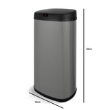 Tower sensor kitchen bin grey 42L, imported from the UK