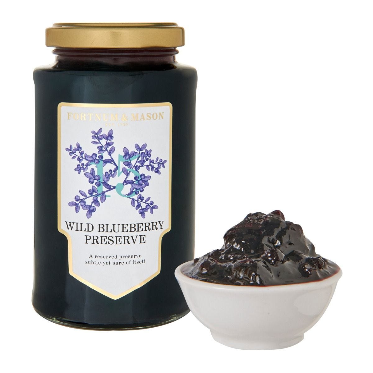 Fortnum & Mason wild blueberry preserve 340g - British product