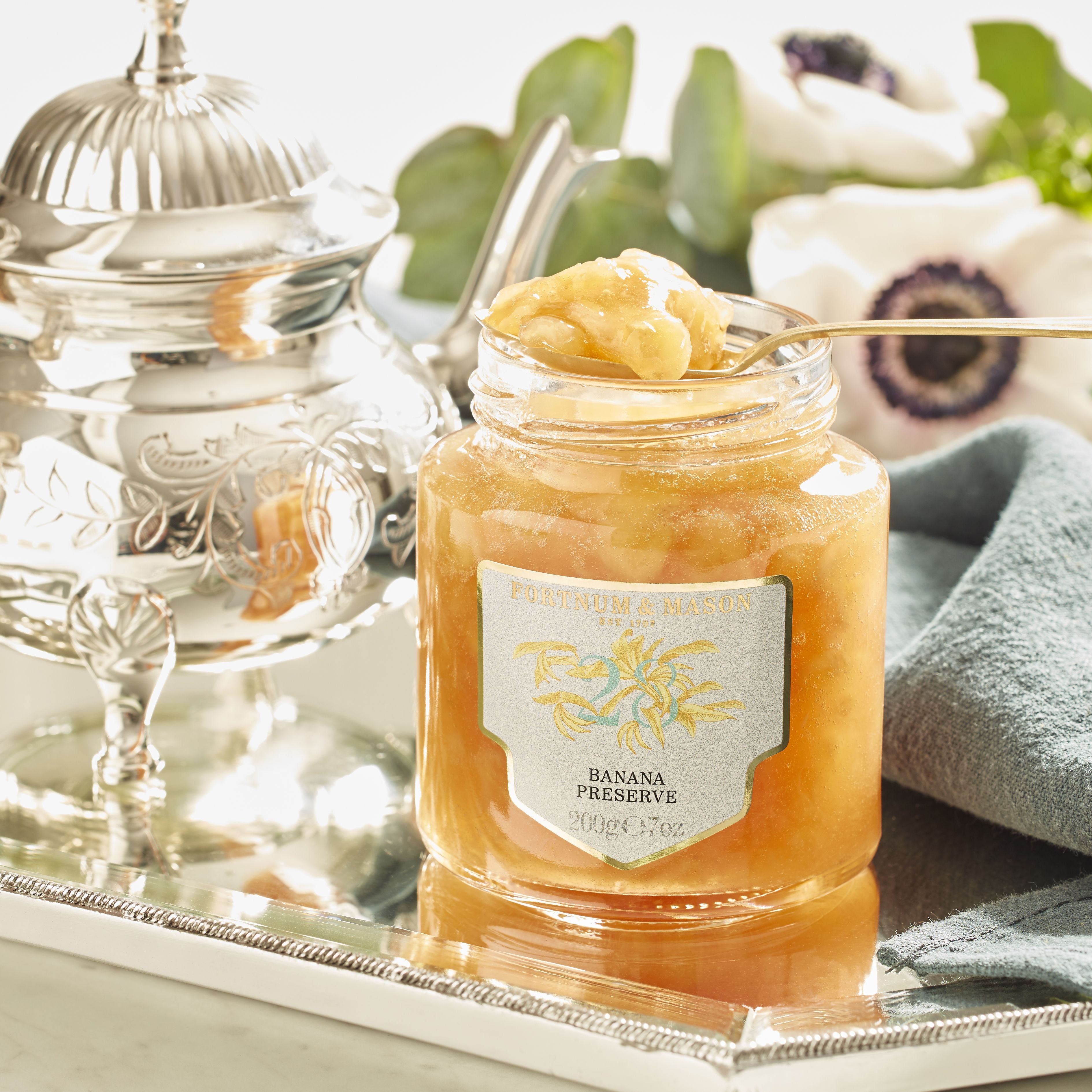Fortnum's banana preserve 200g, imported from the UK