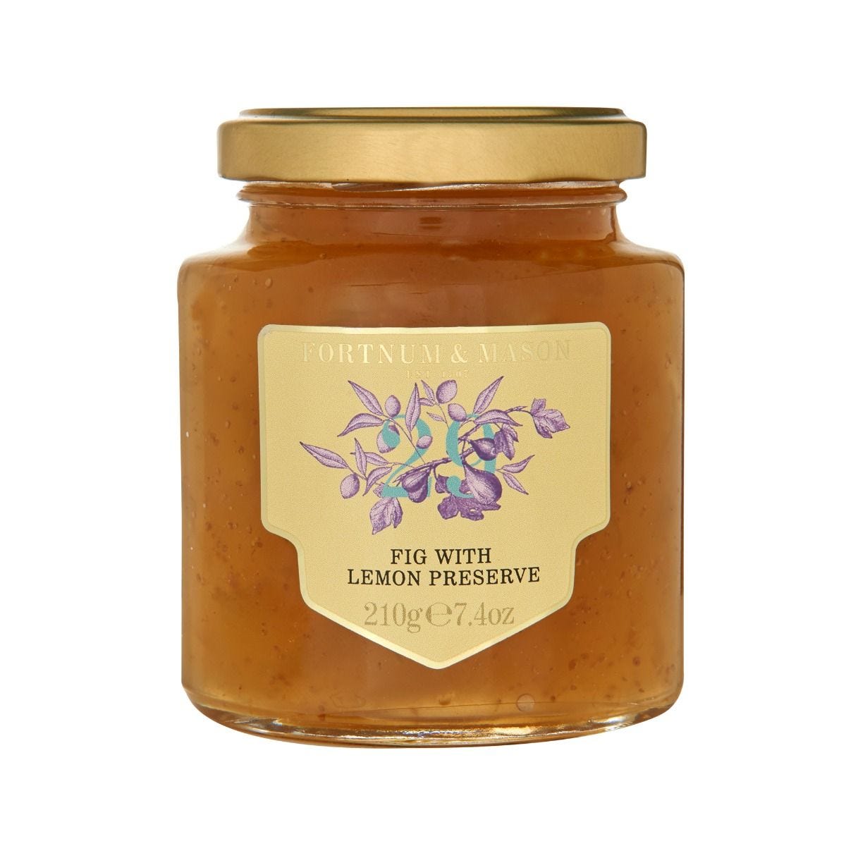 Fortnum & Mason Fig & Lemon preserve 210g, UK version