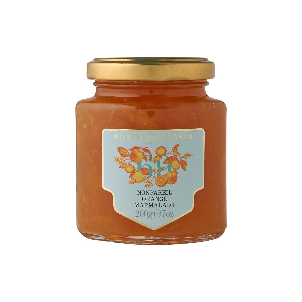 Nonpareil Valencia orange marmalade 200g, imported from the UK