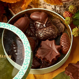 Autumn Days wicker hamper with biscuits and chocolates, UK version