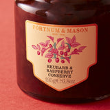 Fortnum's raspberry rhubarb conserve 195g, imported from the UK