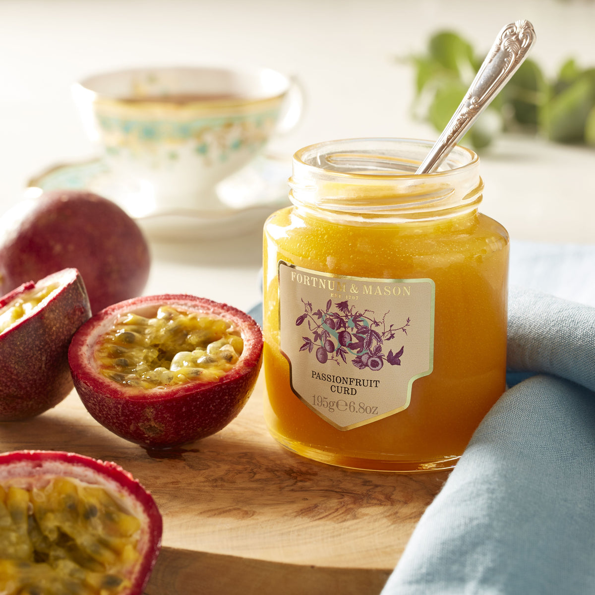 Fortnum's passionfruit curd 195g - British product