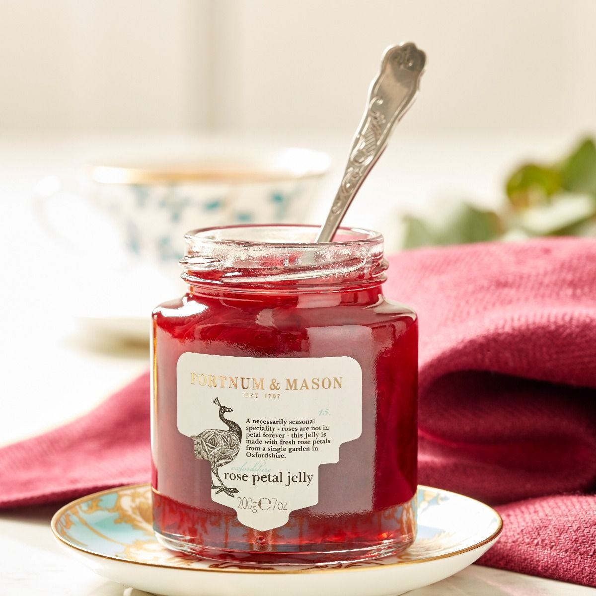 Fortnum's floral rose petal jelly 200g, UK version