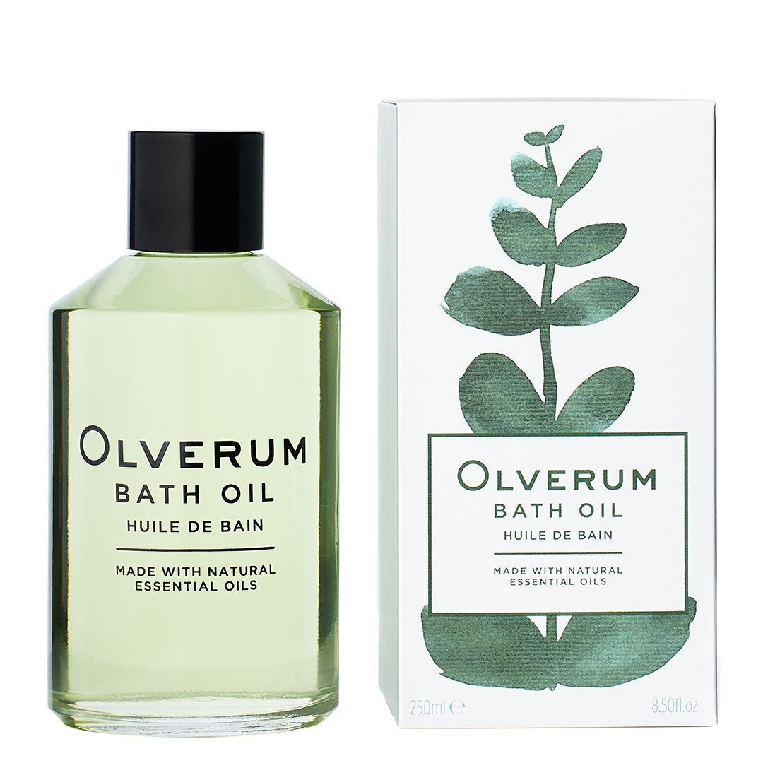 Olverum bath oil 250ml concentrated formula (British brand)