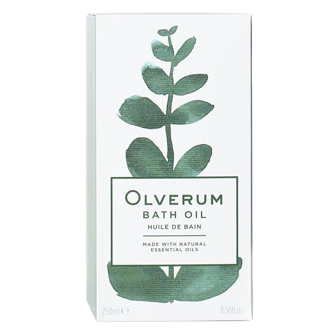 Olverum bath oil 250ml concentrated formula (British brand)