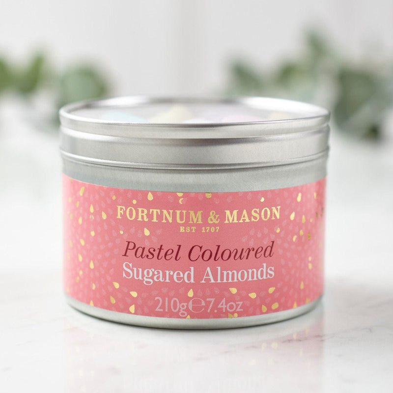 Sugared almonds in pastel colours 210g (British brand)